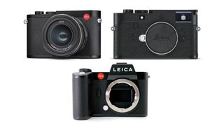 Camera bodies: Leica Q2, Leica M10-P and Leica SL-2