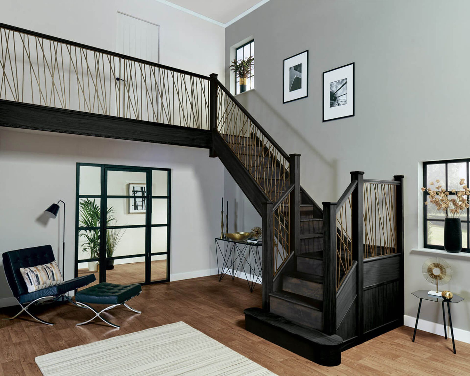 Stair railing ideas – 21 balustrade designs to hold onto | Real Homes