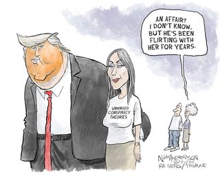 Political cartoon