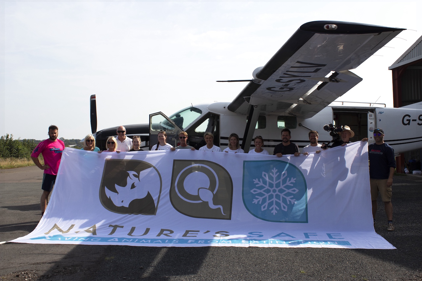 Nature's Safe Banner (Group Photo)