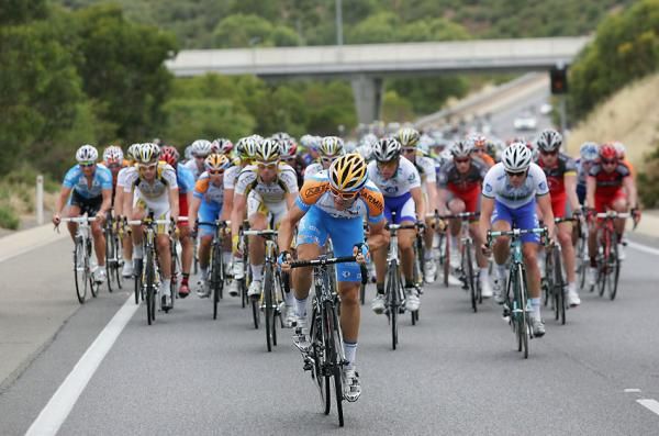 Jack Bobridge (Garmin) attacks the peloton
