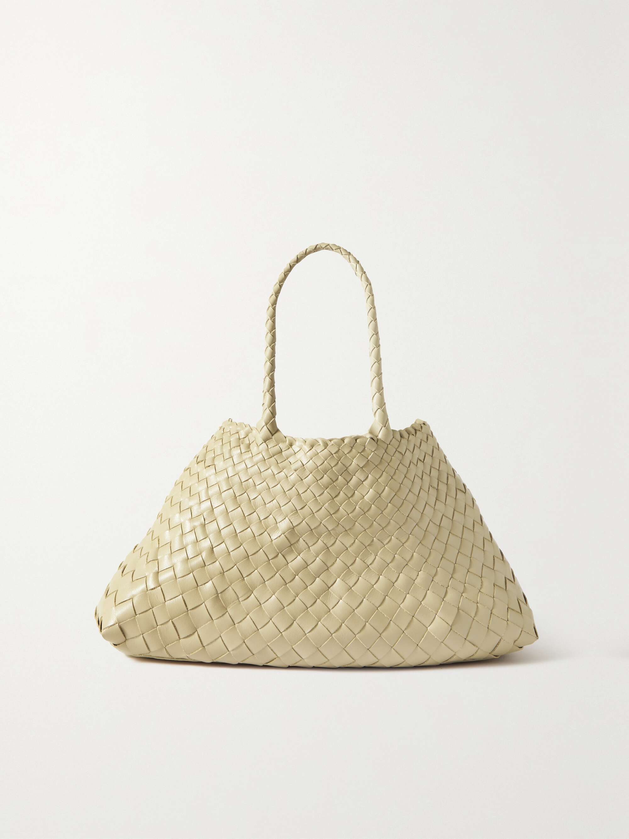 Santa Croce Big Woven Leather Tote