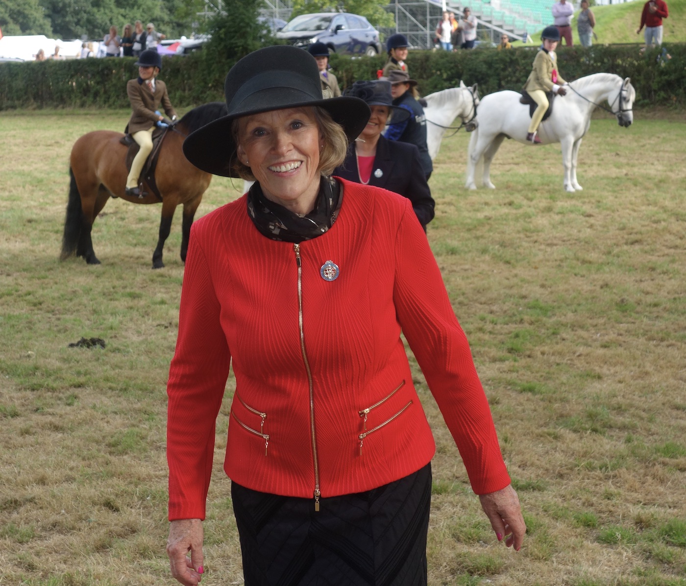 showing judge