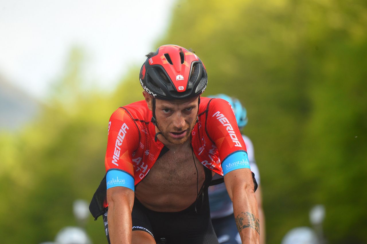 Giro d'Italia 2021 - 104th Edition - 19th stage Abbiategrasso - Alpe di Mera 166 km - 28/05/2021 - Damiano Caruso (ITA - Bahrain Victorious) - photo Dario Belingheri/BettiniPhoto&Acirc;&copy;2021