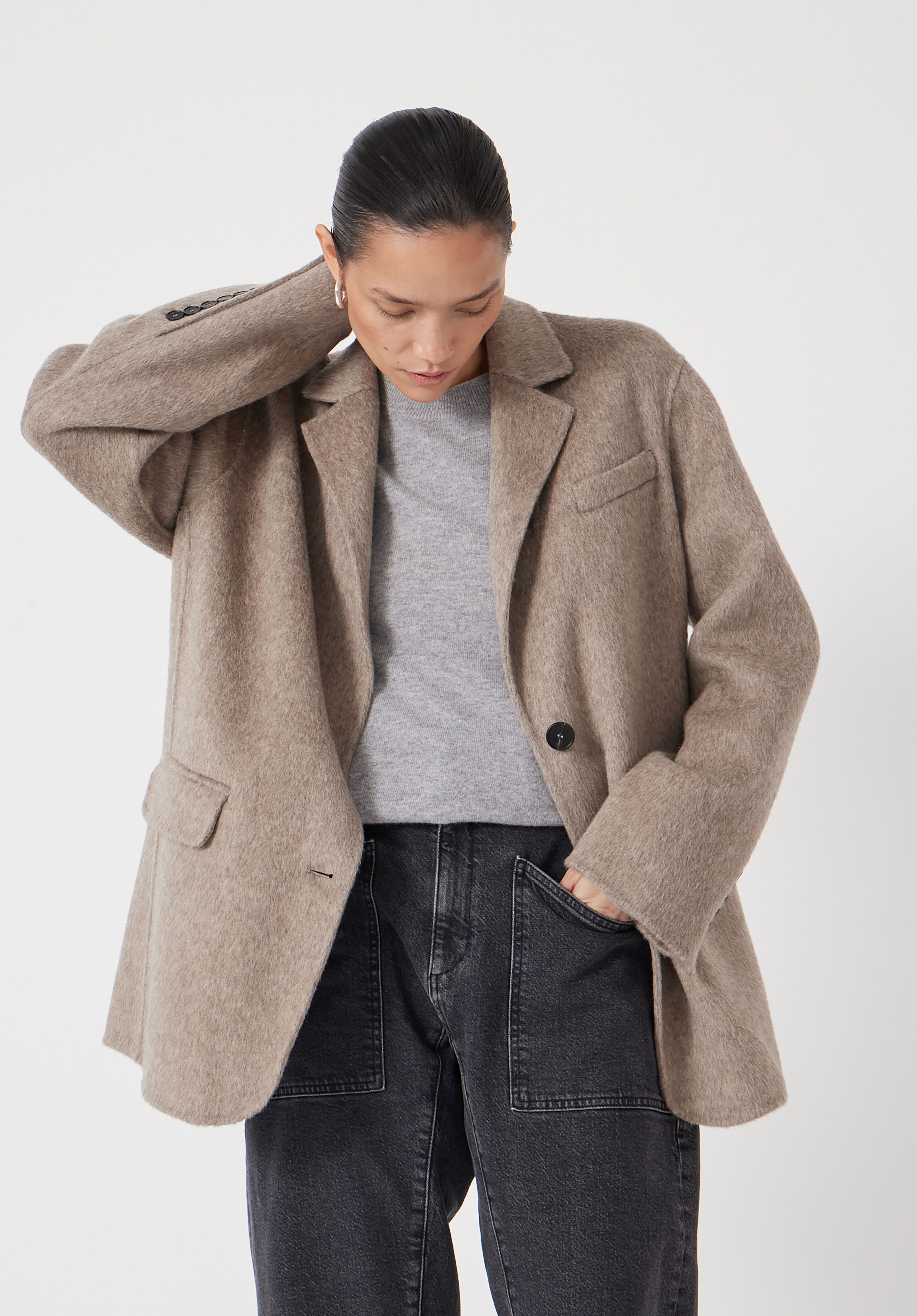 Pure Wool Double Faced Blazer