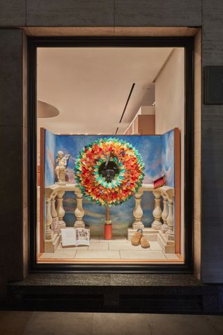 Jonathan Baldock's windows for Hermès' New Bond Street store in London