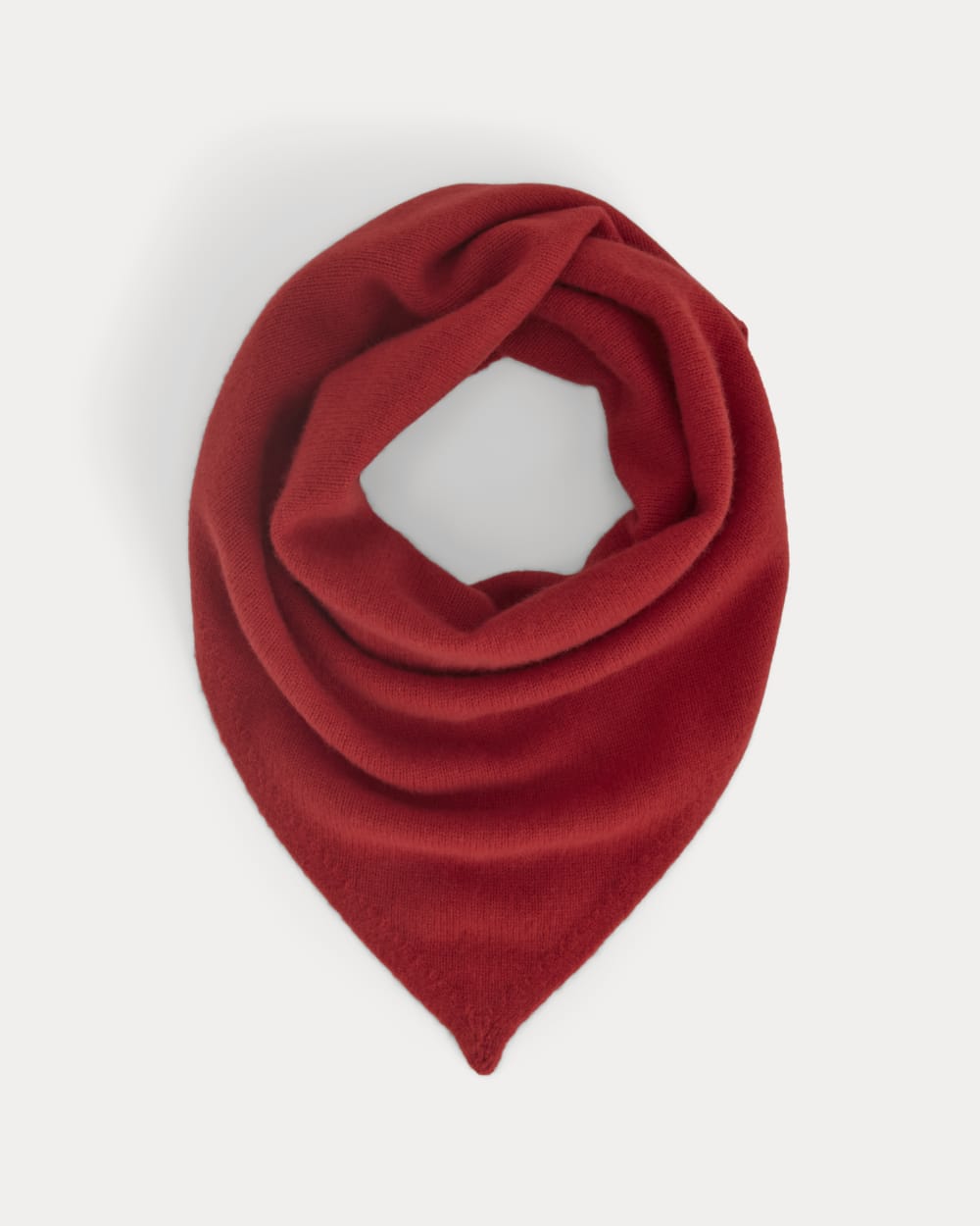 Cashmere Lovergirl Large Kerchief | Classic Red - Os