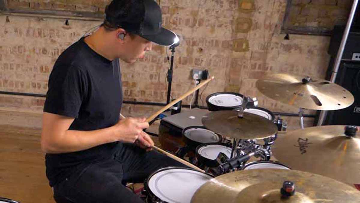 Ollie Wiseman playing the Natal Walnut Originals kit