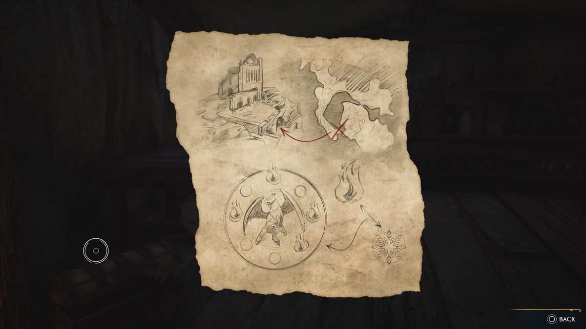 the hippogriff marks the spot puzzle diagram