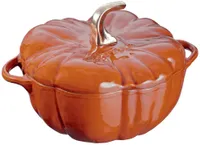 STAUB Cast Iron Pumpkin Cocotte Dutch Oven | Was $412, now $229.95 at Amazon