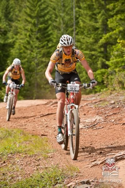 Kris Sneddon and Barry Wicks (Kona) lead the men's duo category.