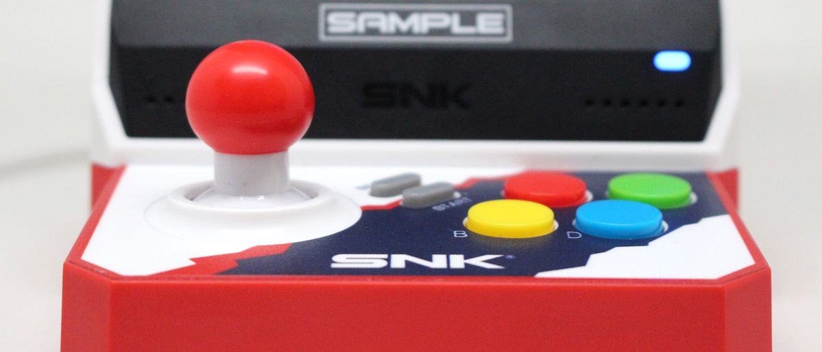 A photo of the SNK neogeo