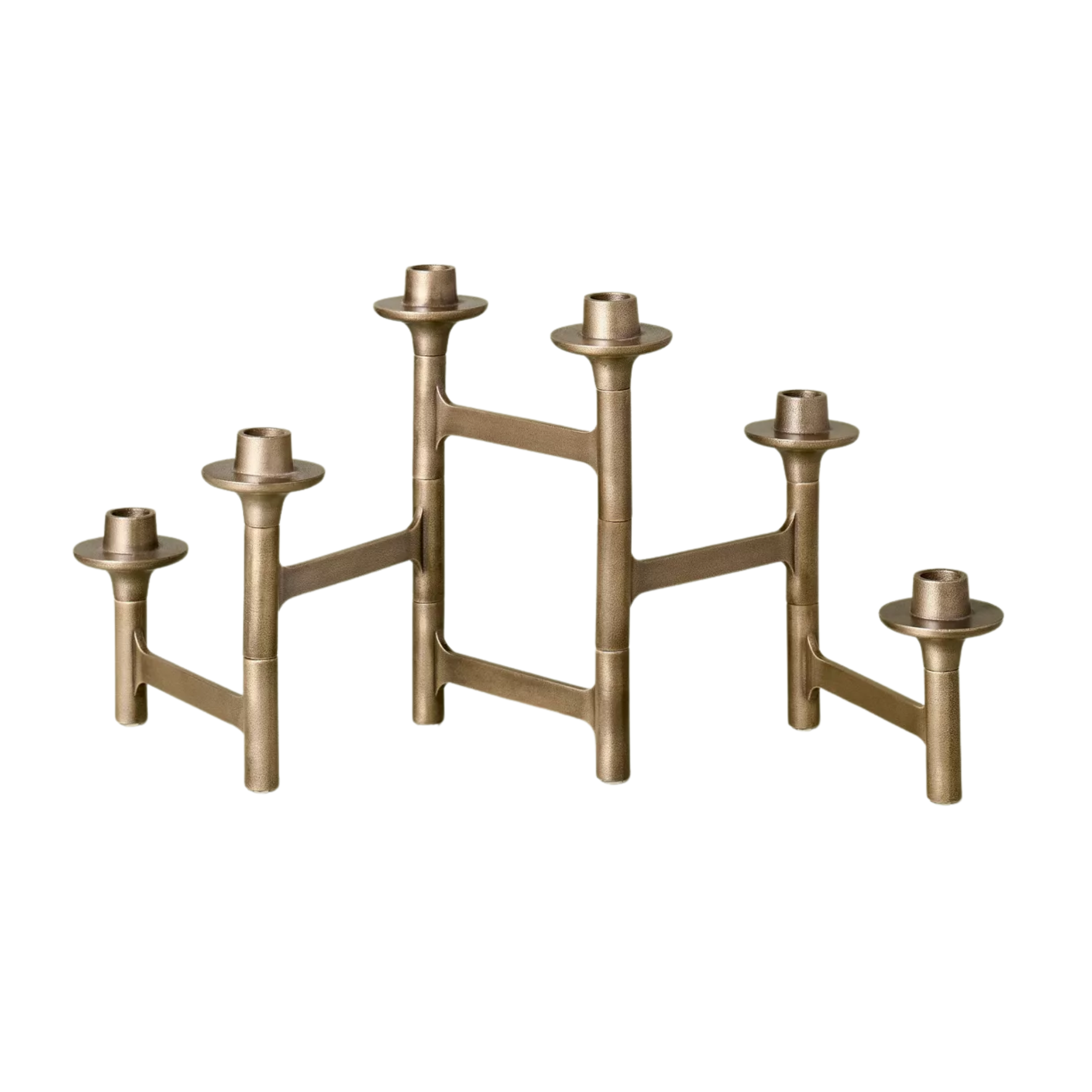 six candle candelabra