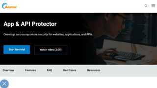 Akamai website screenshot.