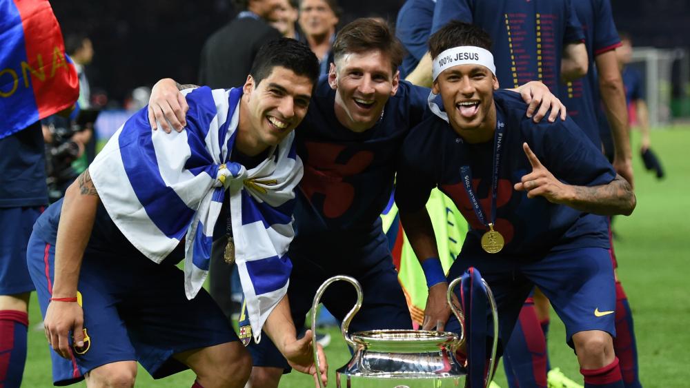 Life after Messi? Neymar and Suarez give Barca food for thought ...