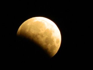 Partial Lunar Eclipse Seen from Pocatello, ID
