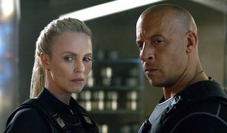 Vin Diesel and Charlize Theron Fate of the Furious