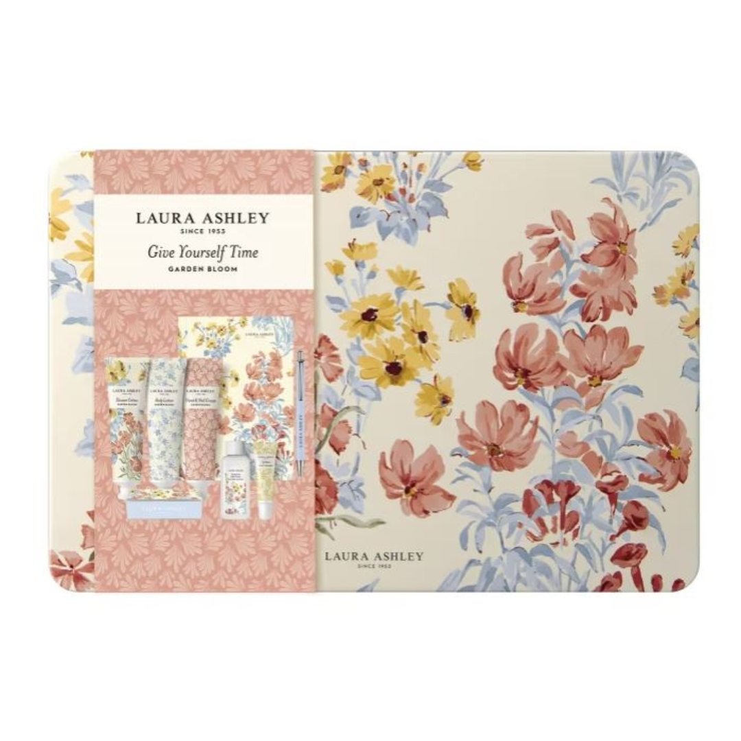 Laura Ashley Garden Bloom Give Yourself Time Gift Set