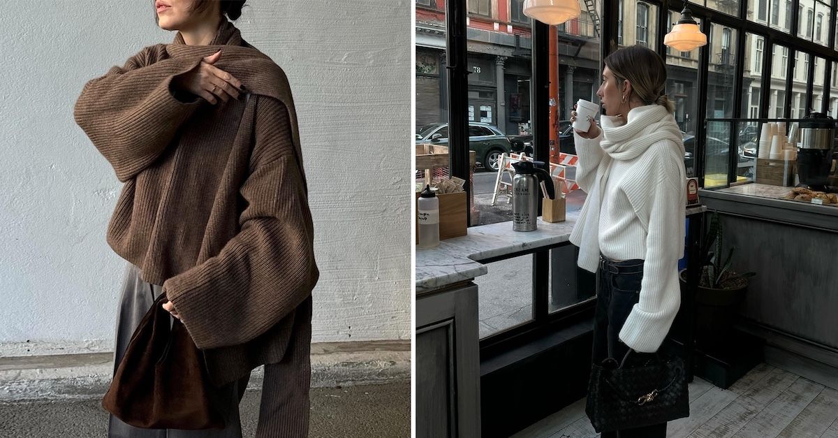 40 Editor-Authorized Scarf Sweaters for Winter 2026