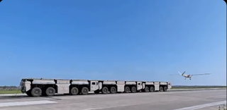 China demonstrates drone catapult made up of three trucks that interlock like Lego bricks