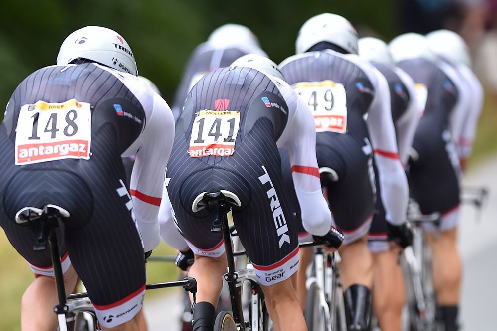 Trek lost 1:25 for Molleman in the TTT