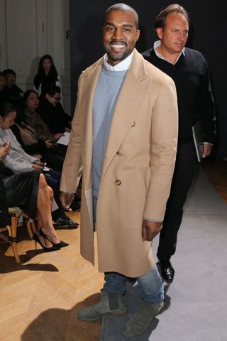 Kanye West At Paris Fashion Week AW14, 2014