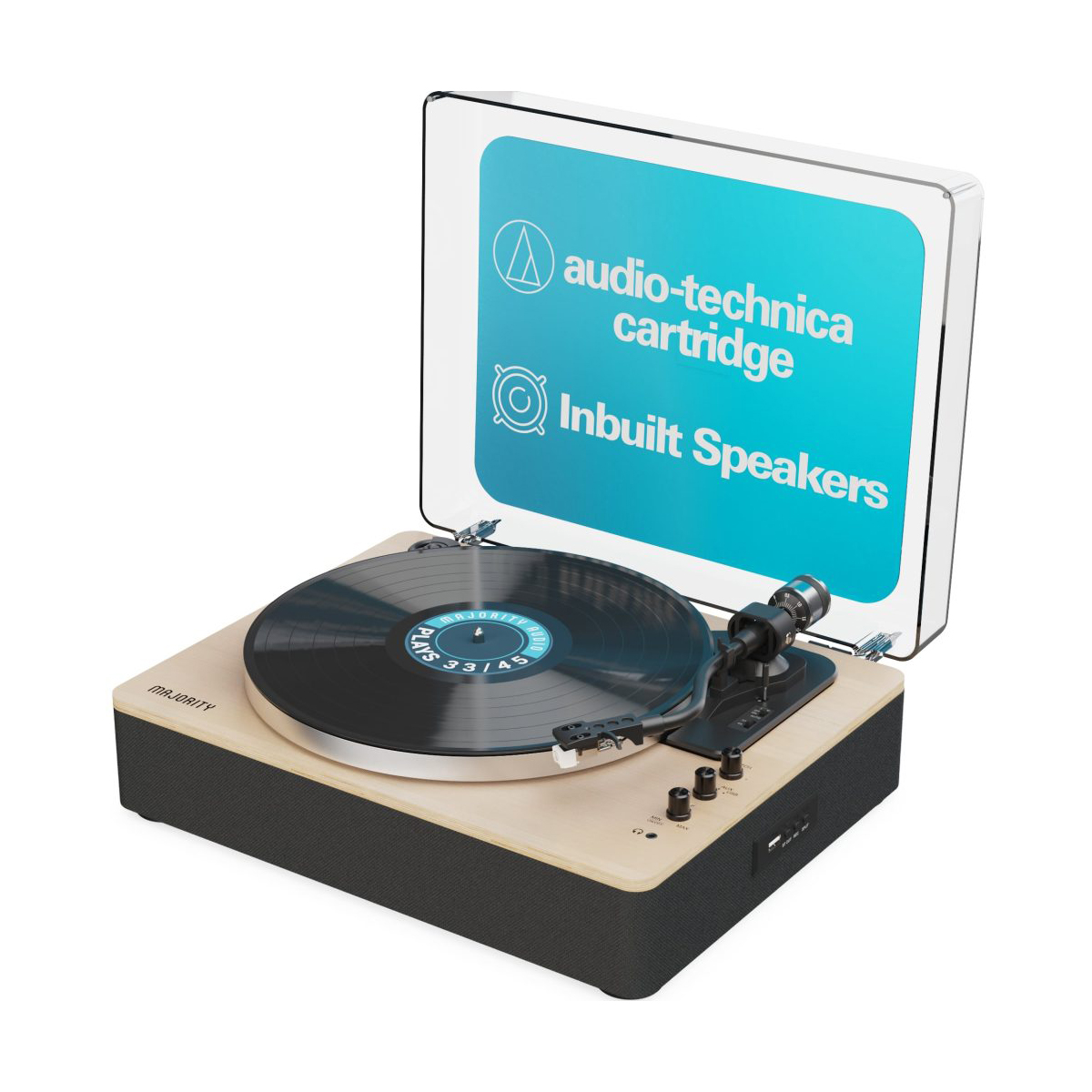 Majority Folio record player