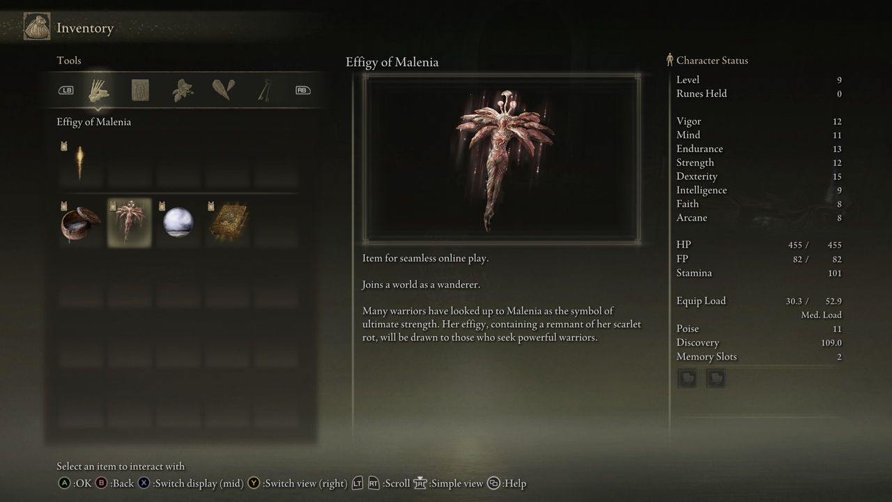 Seamless Co-op Item to connect to another world