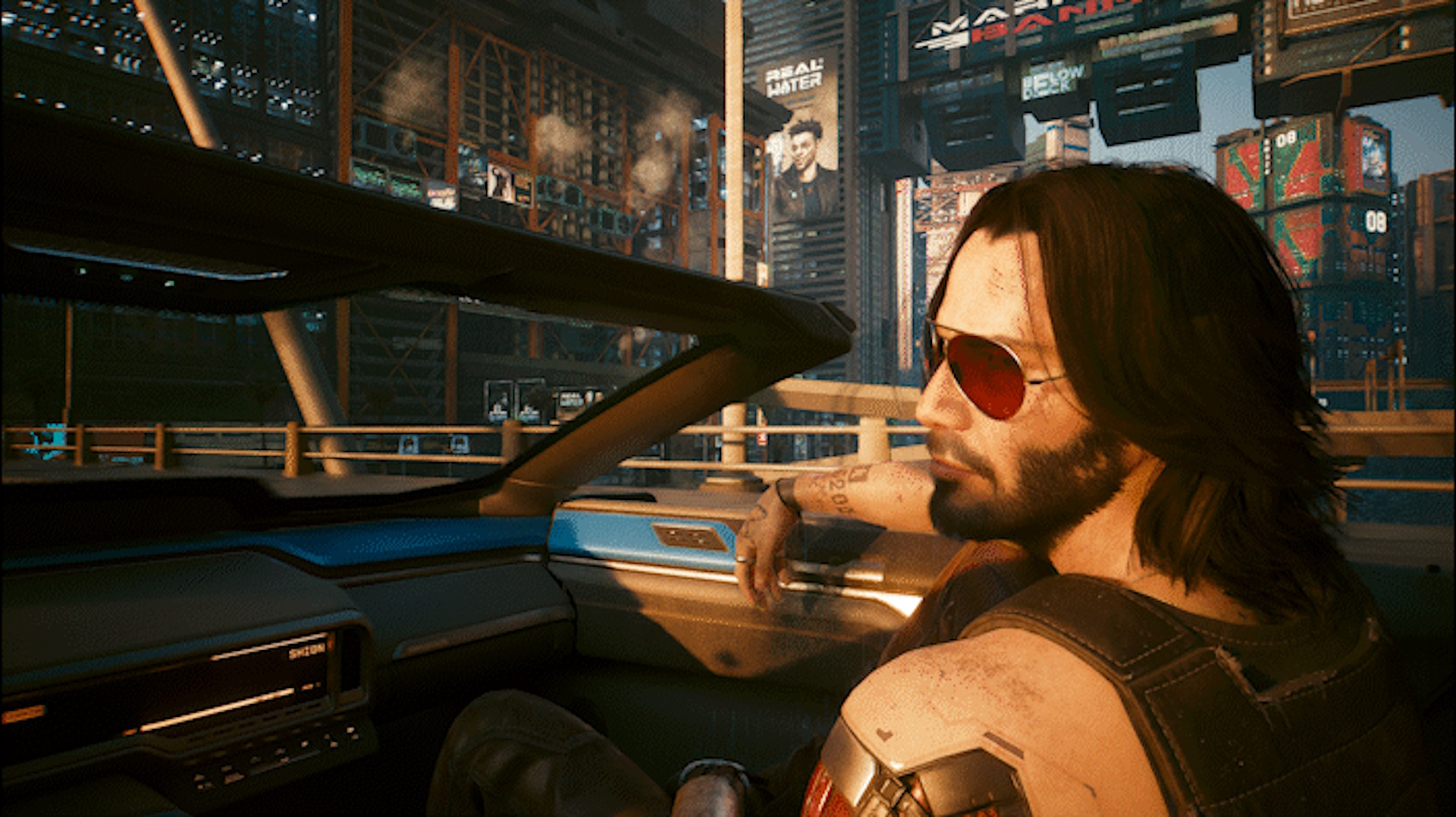 Cyberpunk 2077’s surprise new update lets Keanu ride shotgun through the streets of Night City and makes some PC-specific improvements—and it’s out now