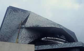 The house presented its A/W show within the newly opened Jean Nouvel-designed Philharmonie de Paris