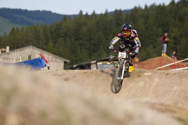 Joost Wichman on his way to a win