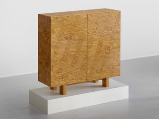 Strata wood cabinet by Snickeriet