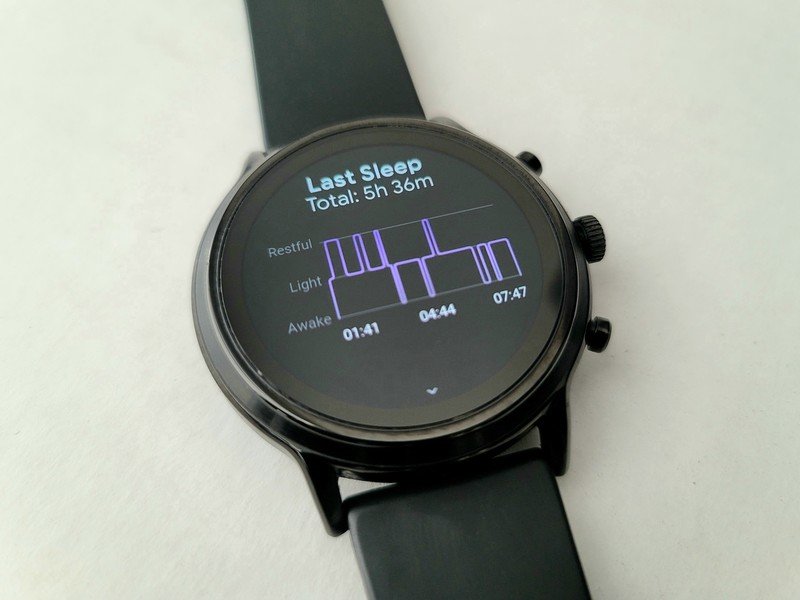 Fossil Gen 5 Sleep Tracking