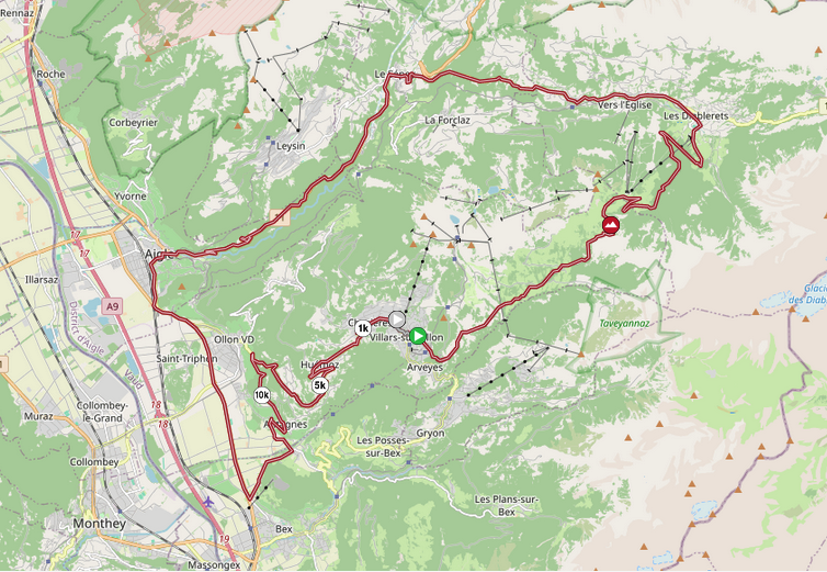 Maps and profiles for the 2024 Tour de Suisse Women