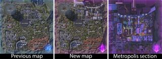Population: One map changes in the Metropolis update