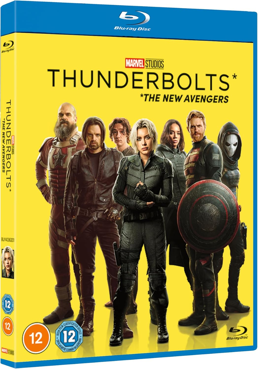 The cover of the Thunderbolts* Blu-ray.