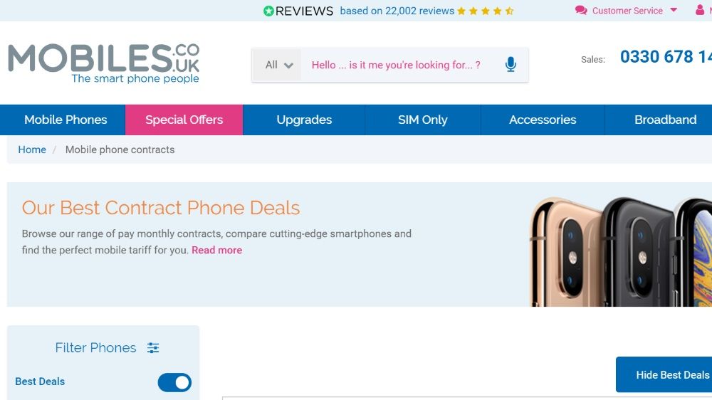 business mobile phone deals uk