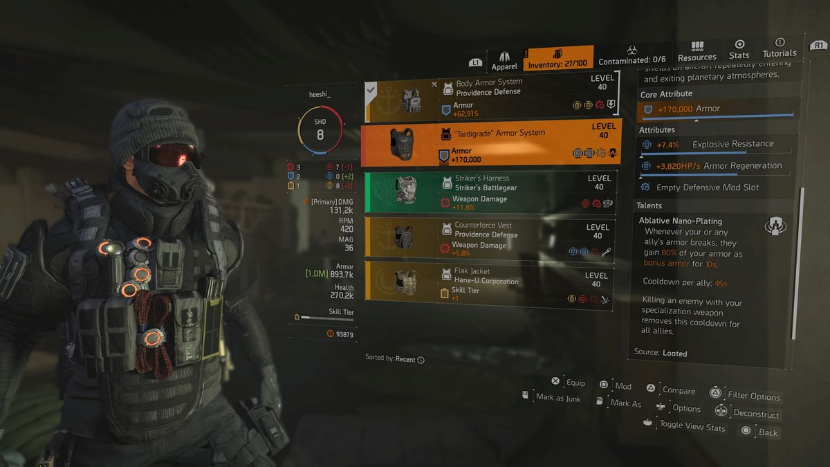 The Division 2 Exotics guide Complete list of all Exotics in The