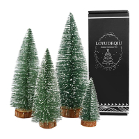 16. Desktop Miniature Pine Tree Tabletop Christmas Tree : View at Amazon