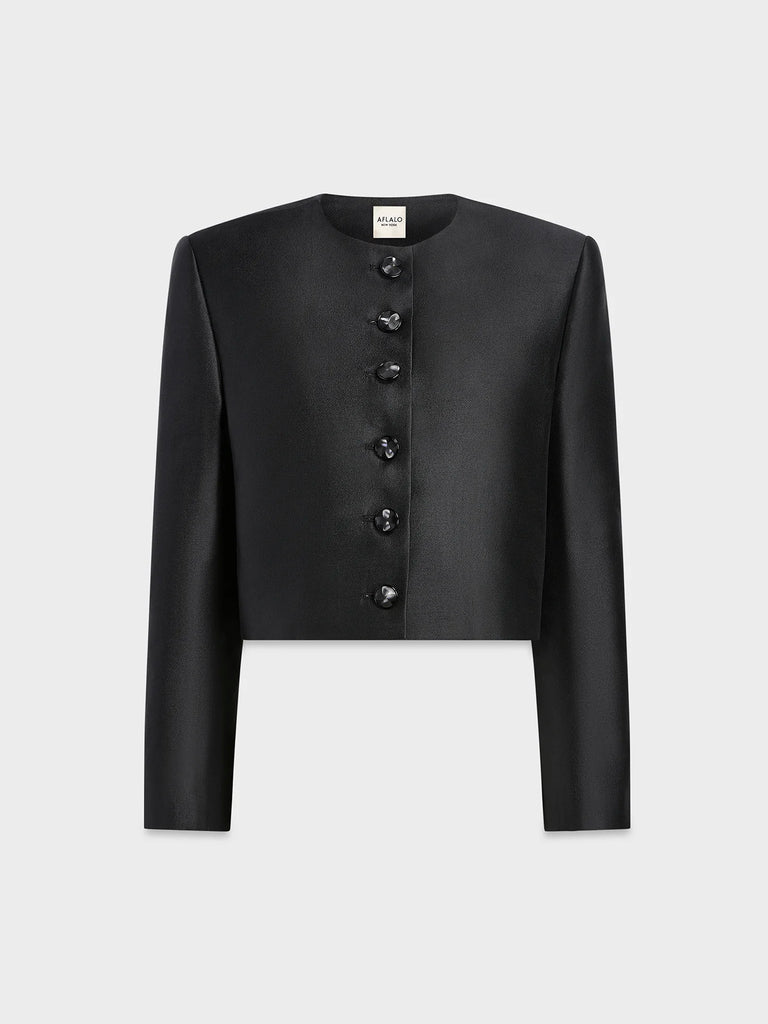 Bastion Jacket in Wool Silk