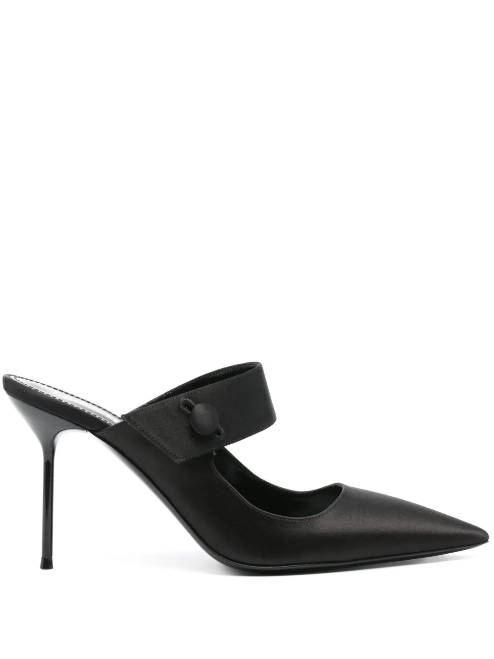 Paris Texas 90mm Satin Mules | 37