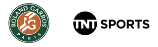 TNT Sports logo and Roland-Garros logo