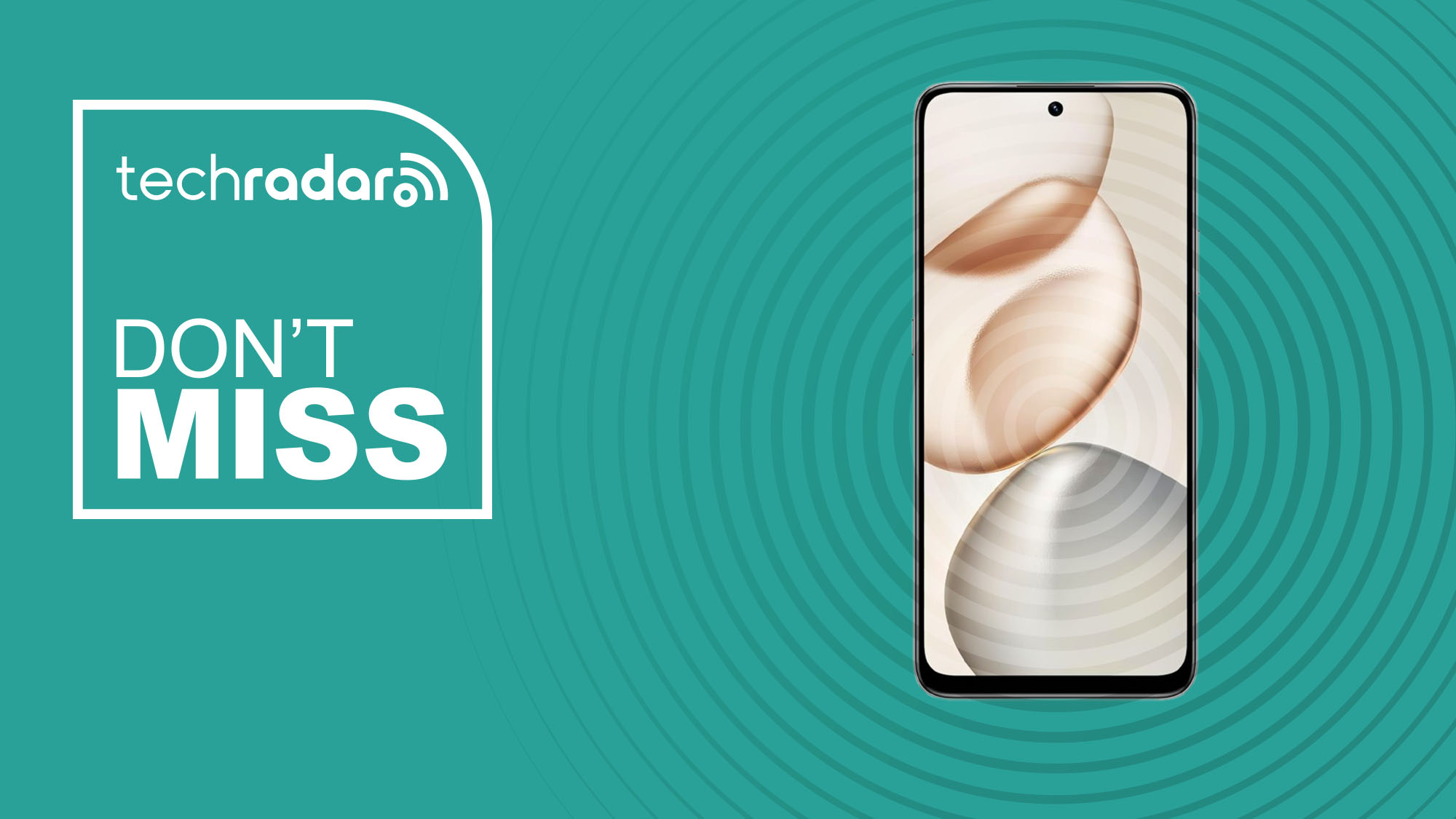The Honor 400 Lite on a green background with text saying Don't Miss.
