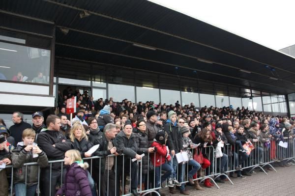 Huge crowds are a typical sight at Belgian races