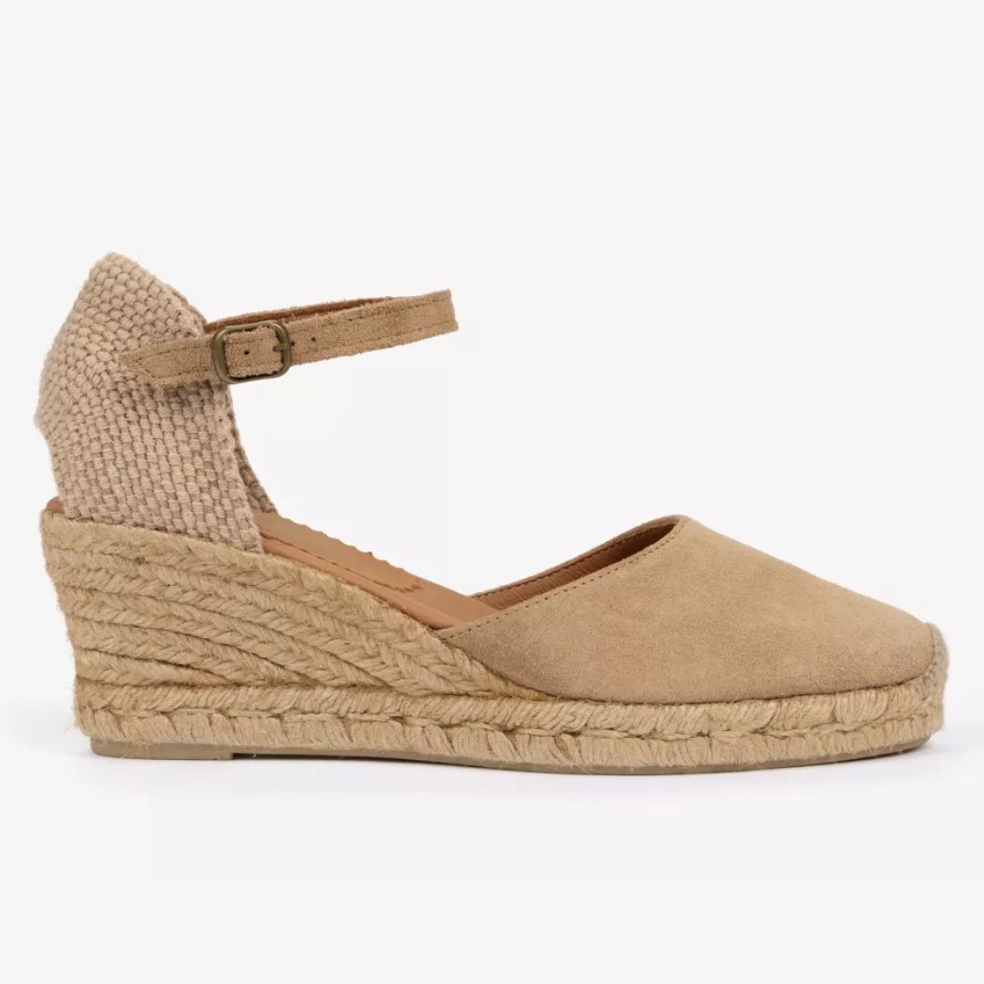 Penelope Chilvers Mary Jane Suede Espadrilles