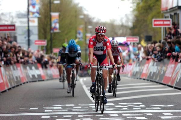 Nicki S&ouml;rensen (Team Saxo Bank) was his team's best finisher in 16th
