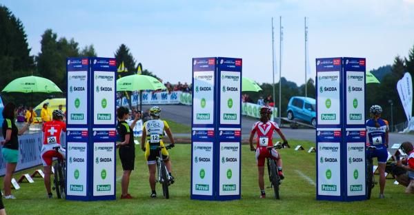 The start of the sprint eliminator.
