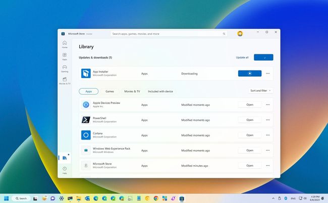microsoft store won't download apps windows 11