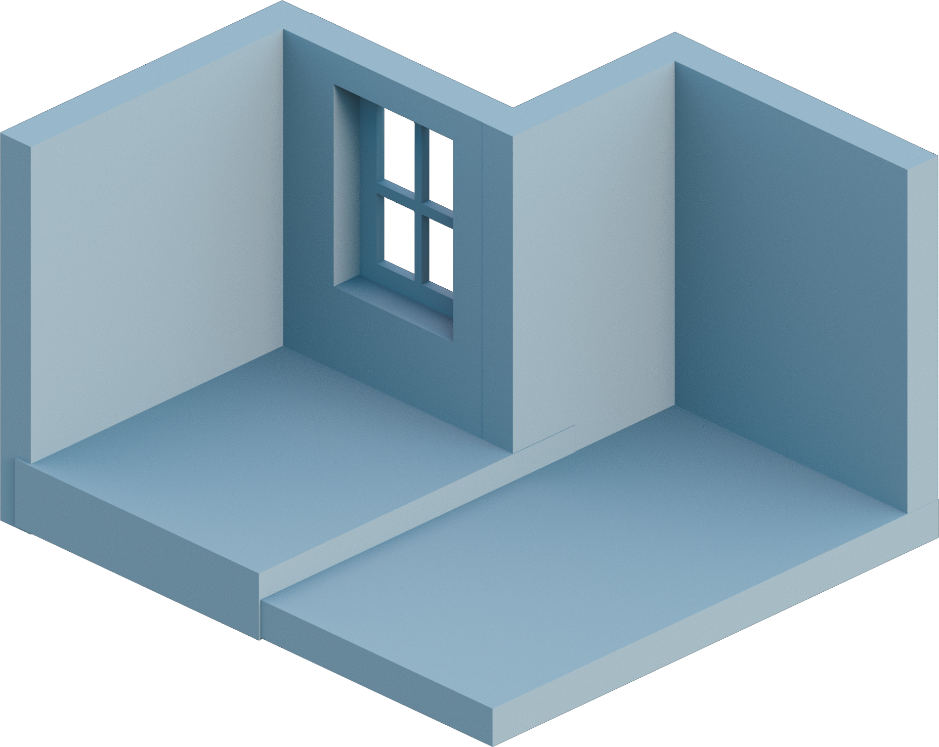 Making an isometric room for a video game