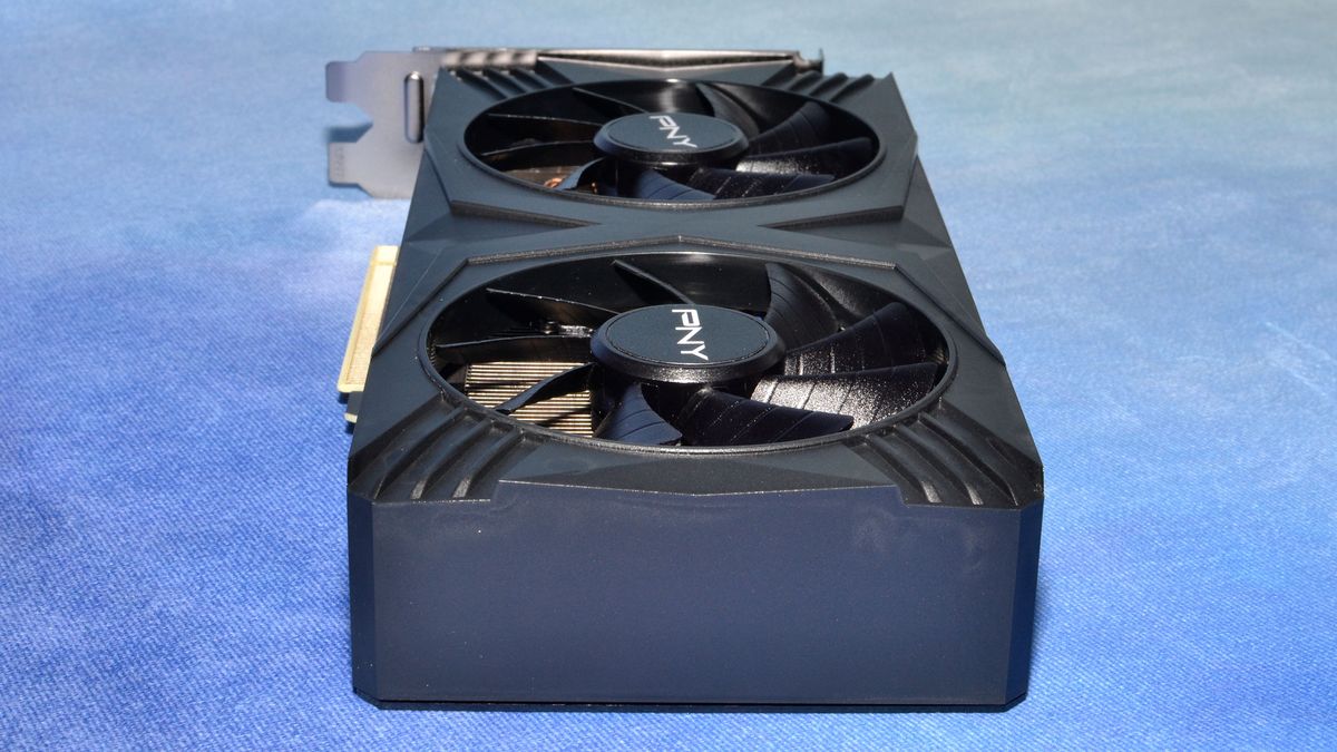 PNY RTX 4070 card photos and unboxing